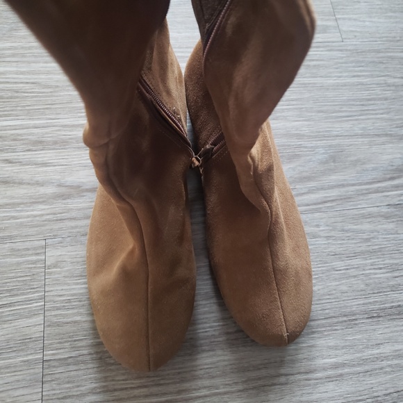 OVER THE KNEE LEATHER BOOTS - Picture 2 of 4